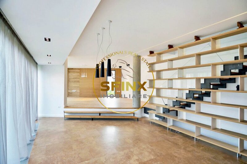 Pipera Acum si la vanzare, vila stil mediteranean, in campus cu piscina acoperita